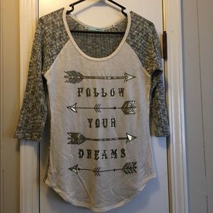 Maurice’s “follow your dreams” blouse